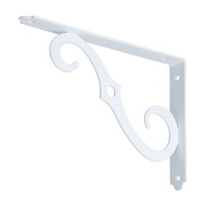 Ace Ornamental Shelf Bracket White 8 x 5.5 Inch Ace Ornamental Shelf Bracket White 8 x 5.5 Inch